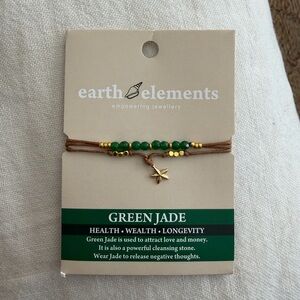 Green Jade Starfish Necklace